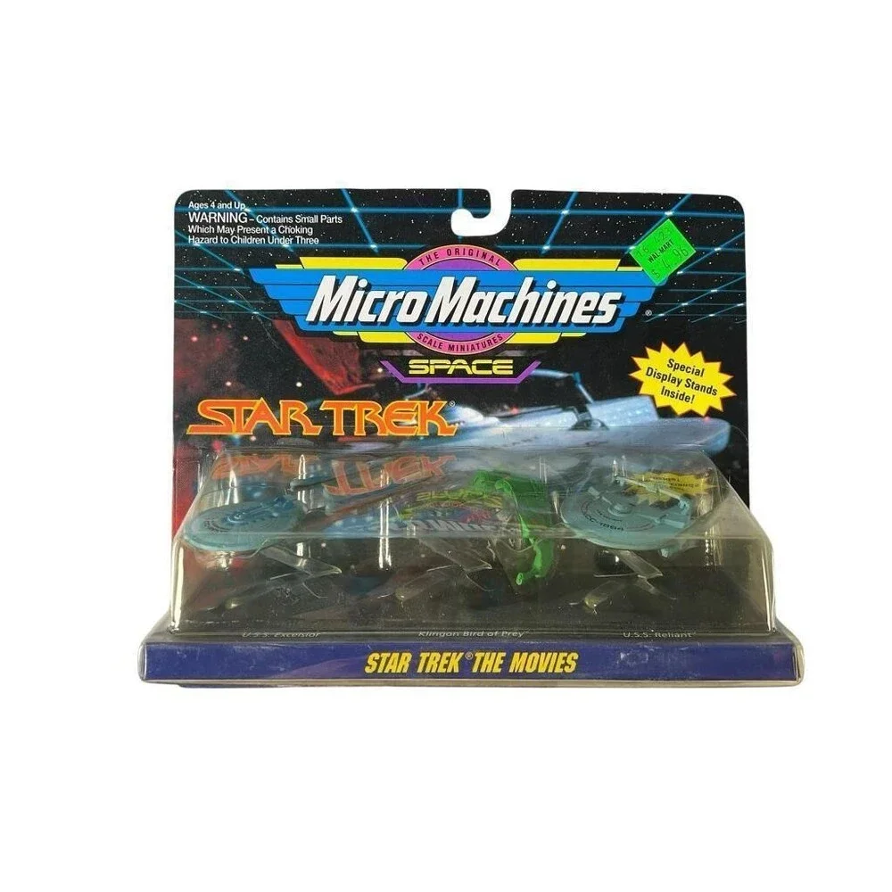 Vintage 1993 Galoob Micro Machines Star Trek The Movies Collection #2 Sealed